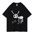 Rapper Travis Scott - Travis Short-Sleeved American Hip-Hop Rock Couple Casual Loose High-End Men's Clothing Shirt