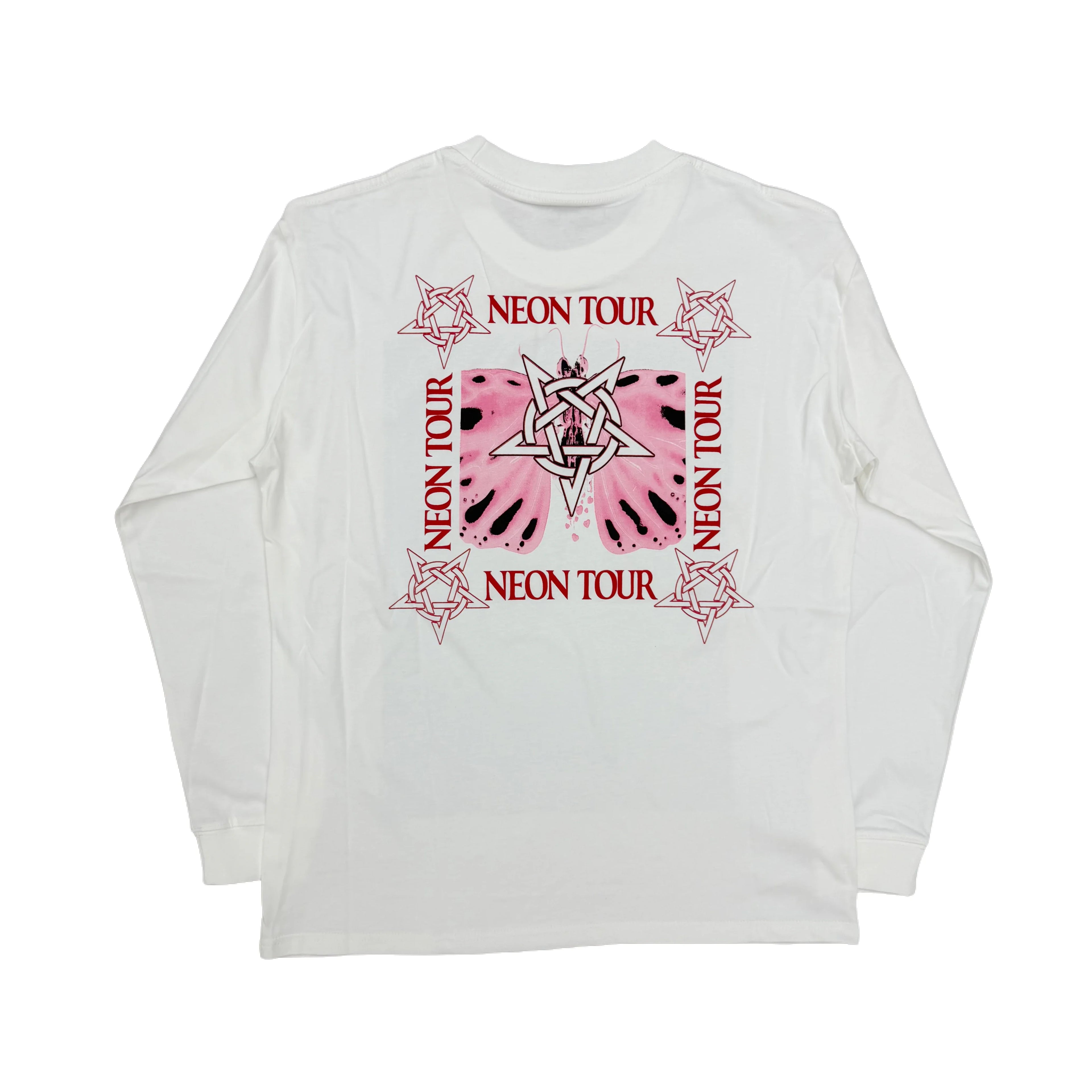 High New 2026 Men Playboi Carti Neon Tour merch White T Shirts T-Shirt Hip Hop Skateboard Street Cotton T-Shirts Tee Top #H9