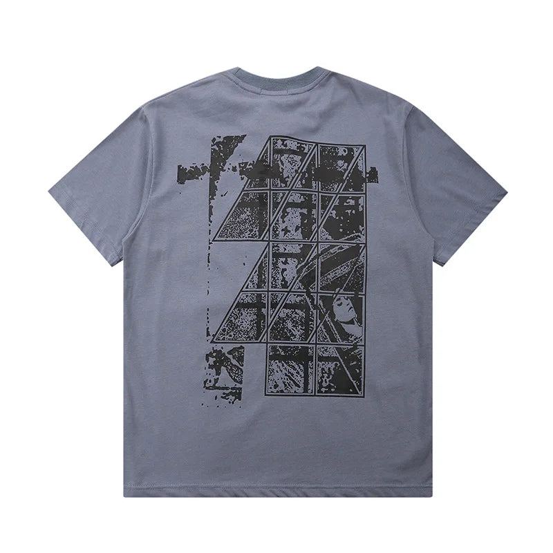 Japanese Trend Brand CAV EMPT T-shirts Simple Line Drawing Letter CE Pattern Print Loose Casual Cavempt  Short Sleeve