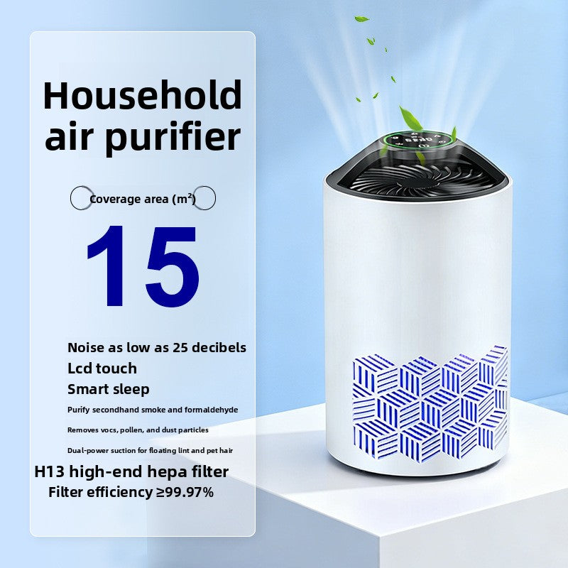 Household Air Purifier with Odor Elimination