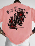 LA Gothic Rose Graphic Tee