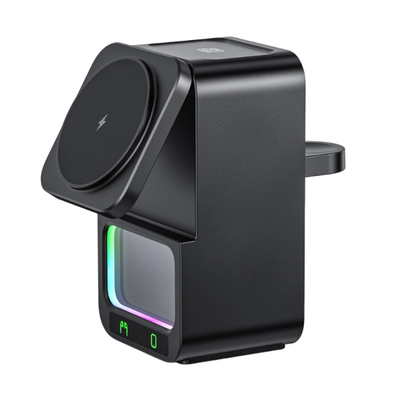 5 in 1 Bluetooth-Compatible Speaker Magnetic Charger 360° Adjustable Holder Magnetic Wireless Charger for iPhone Airpods Watch