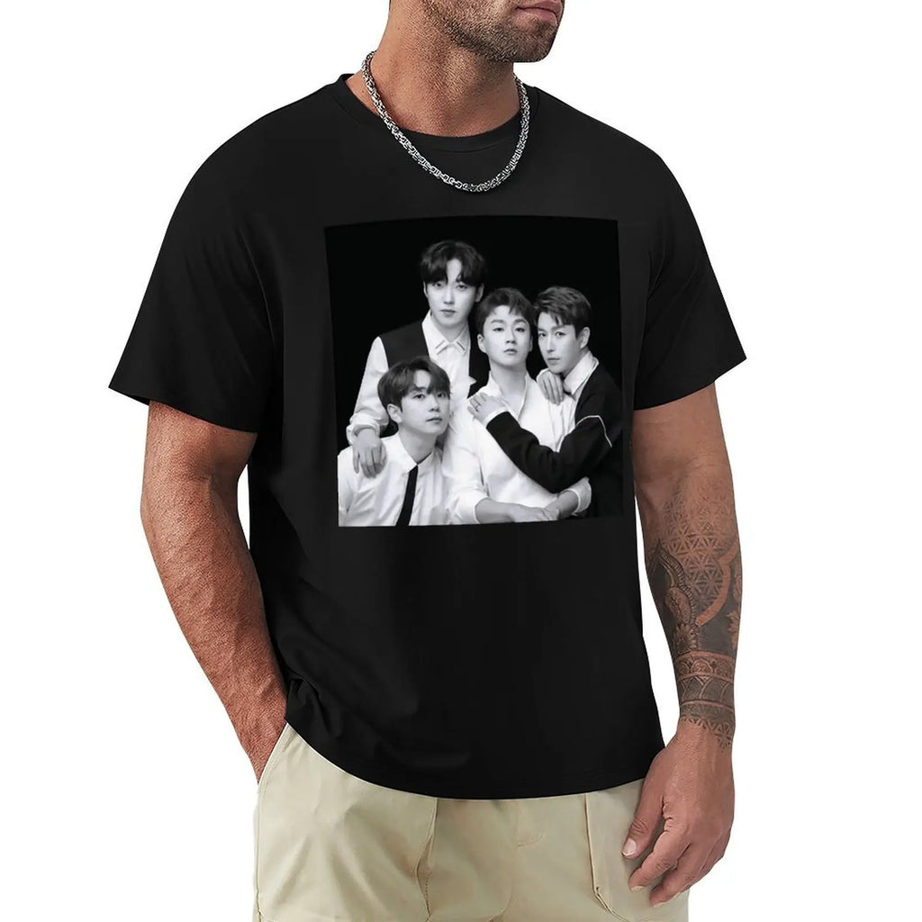 Forestella T-Shirt rapper graphic tees gifts for boyfriend tops summer tops mens plain t shirts