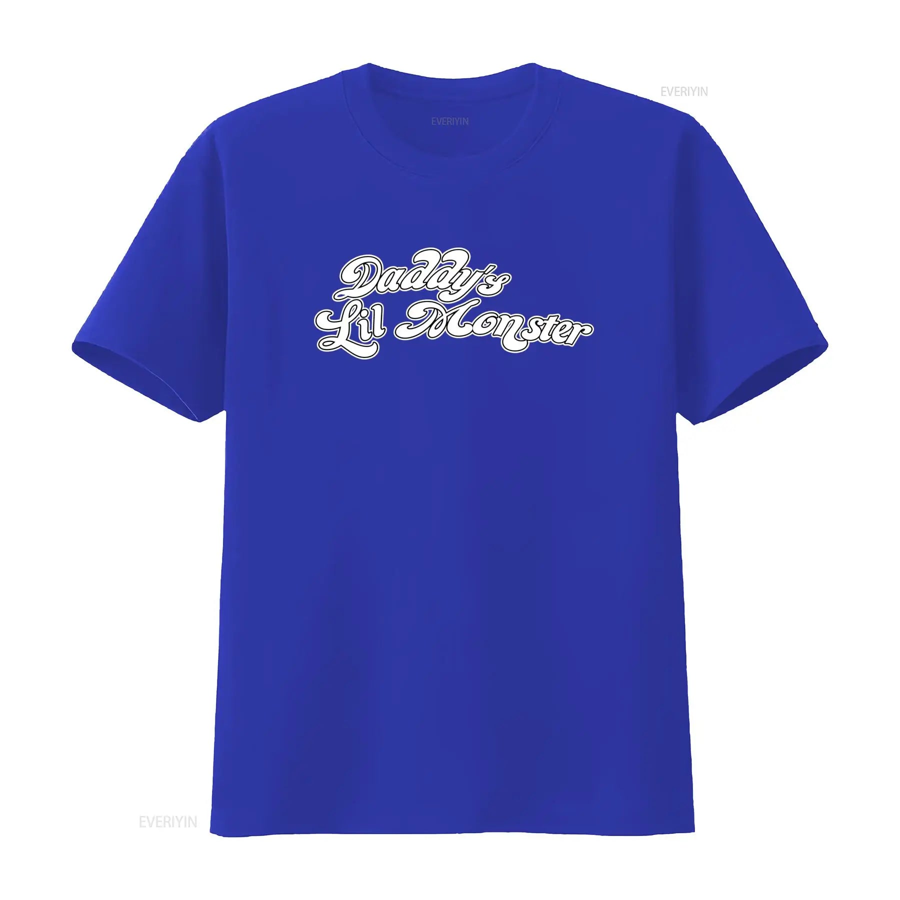 Daddys Lil Monster Sayings Fun T Shirt Sizes S to 5XL vintage Washed designer clothes Versatile Comfortable fashion graphic