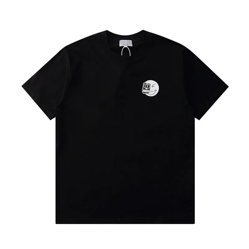 Japanese Trend Brand CAV EMPT T-shirts Simple Line Drawing Letter CE Pattern Print Loose Casual Cavempt  Short Sleeve