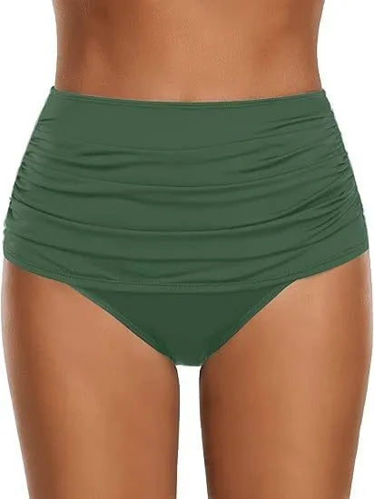 Woman Swimsuits Swim Shorts High Waist Black Swimming Shorts Butt Lifting Navy Blue Bathing Shorts Tankini Beach Shorts Solid
