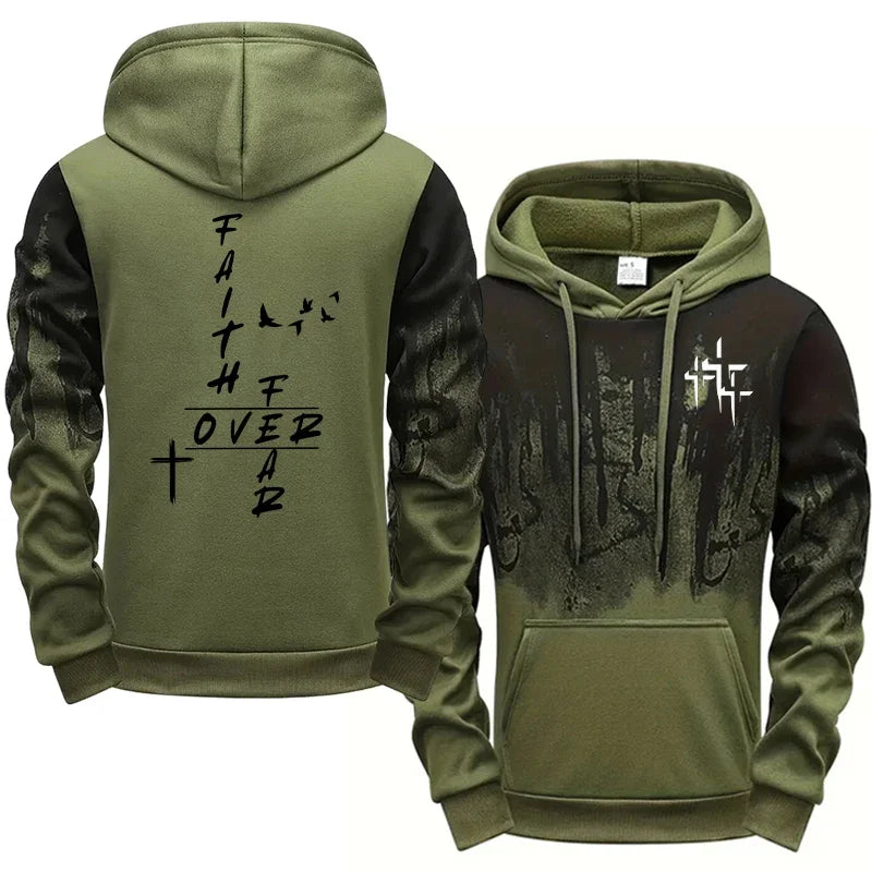 Fall Winter Daily Casual Fashion Sportswear Outdoor Jogger Fitness Outfit 2026 New in Men's Tracksuit Hoodie&sweatpants 2pcs Set