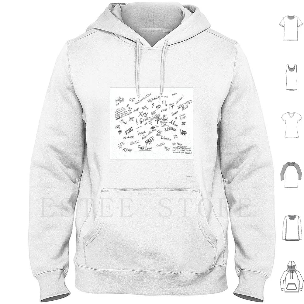 Signature Hoodies Long Sleeve Rapper Megan The Stallion Lil Durk Lil Uzi Vert Liluzi Playboi Playboi Carti Travis