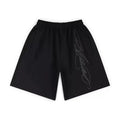 Y2K Harajuku Street Fashion Acrylic Knit High Waist Capri Shorts for Men and Women Baggy Sports Jogging Summer Casual Basketball