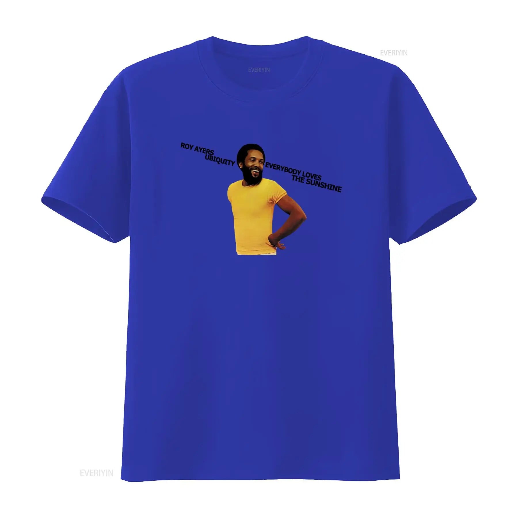 Roy Ayers Ubiquity Everybody Loves The Sunshine Jazz RAMP Vintage Hip Hop T Shirt vintage Washed Soft Breathable