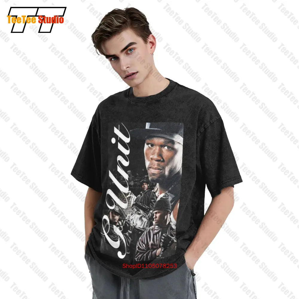 50 Cent G-Unit, Rapper Vintage Oversized T-Shirt 3CC9