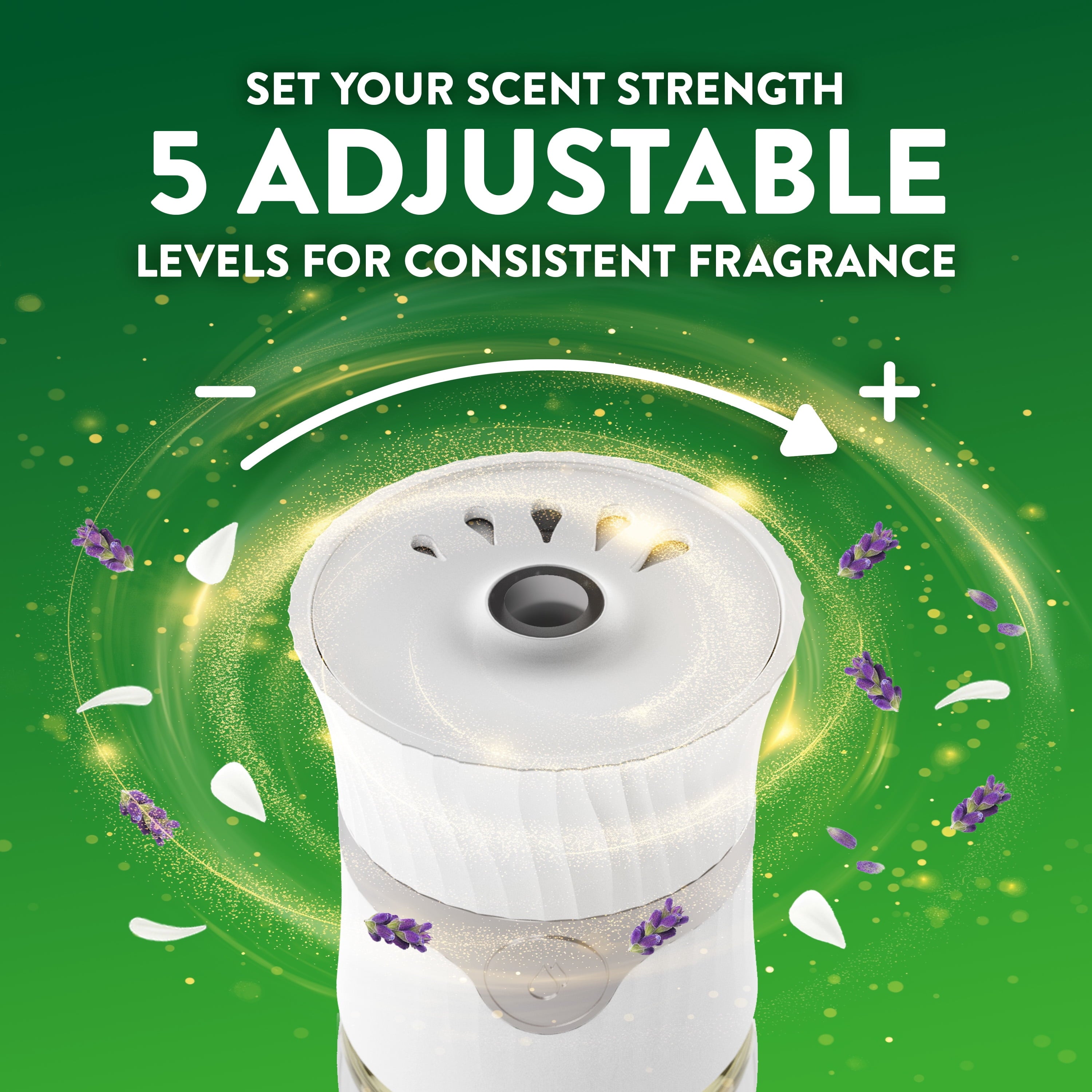 (2 Pack)  Plug-In Scented Oil Air Freshener Warmer Starter Kit, Lavender and Chamomile, 2 Piece
