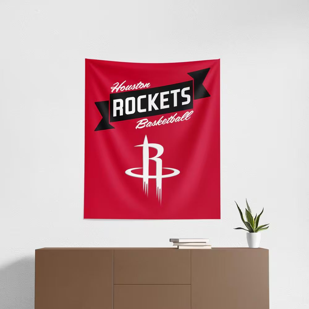 NBA Premium Rockets Printed Wall Hanging