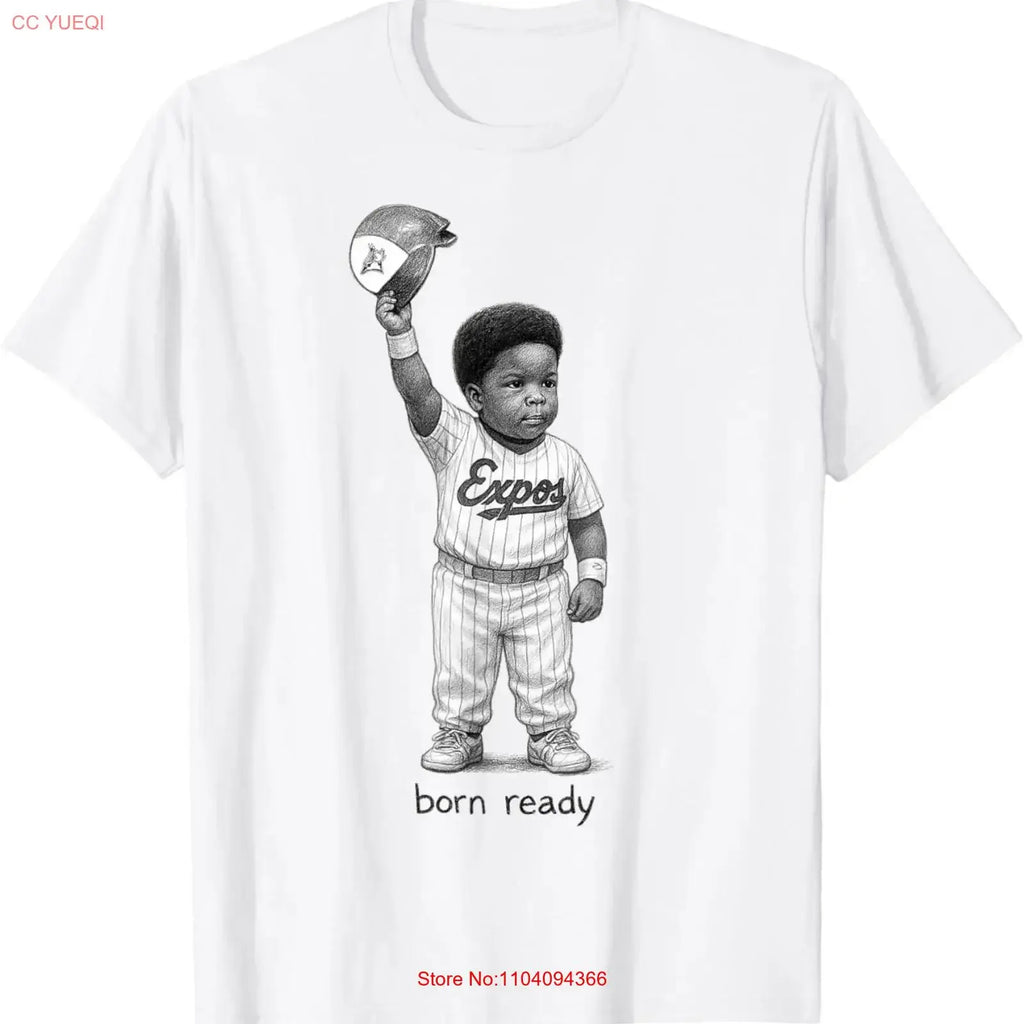 Born Ready Baby Vladdy Official T Shirt vintage Washed streetwear fashion graphic Stylish Versatile homme Casual