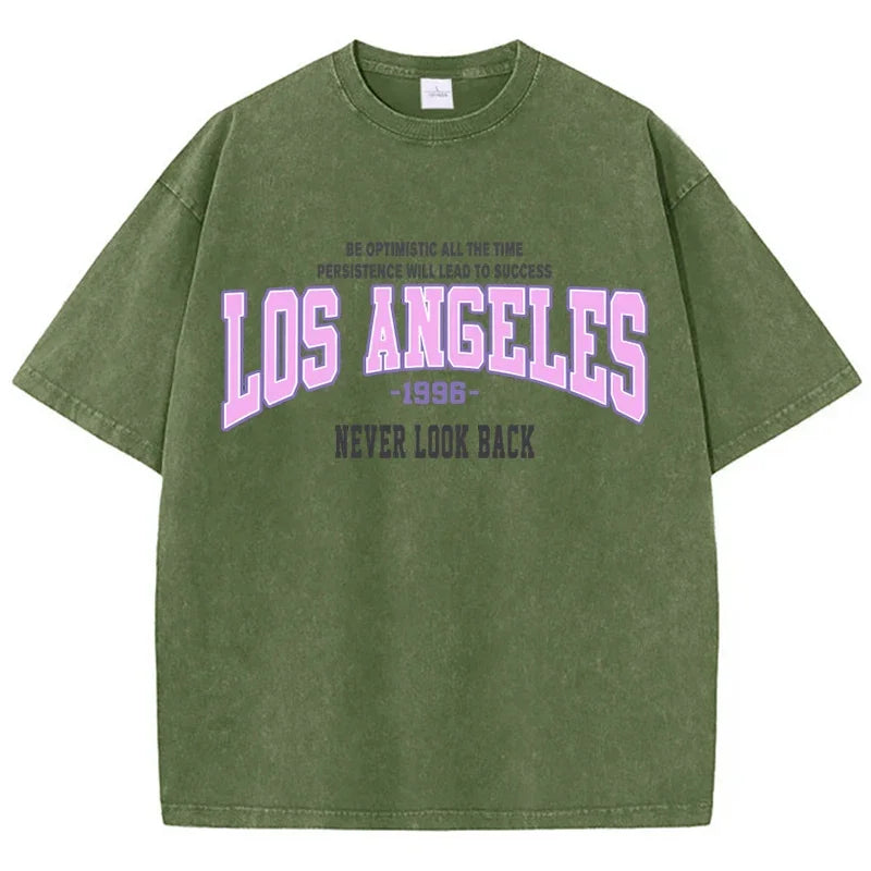 Los Angeles 1996 Washed Distressed Tee
