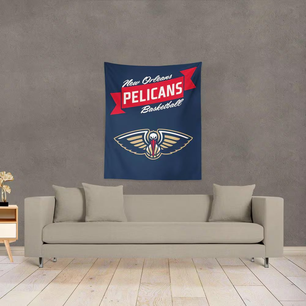 NBA Premium Pelicans Printed Wall Hanging