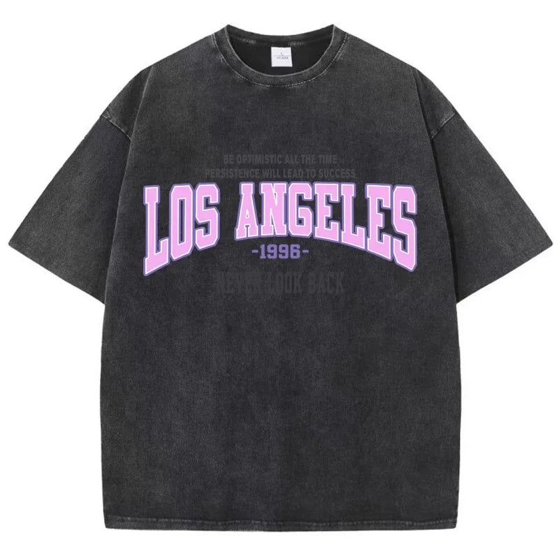 Los Angeles 1996 Washed Distressed Tee