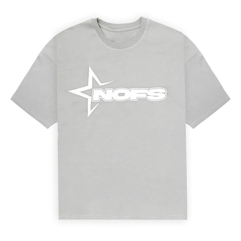 Y2K T-shirt Short Kpop Street Fashion Print Unisex Short Sleeve Tops Casual Loose Drawstring Shorts Pant Women Men Clothing Tees