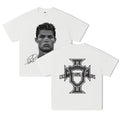 2026 Neymar American Football Star Print Short-sleeved T-shirt Women Clothing Athleisure Print Fashion Tee Aesthetic Clothes Ins