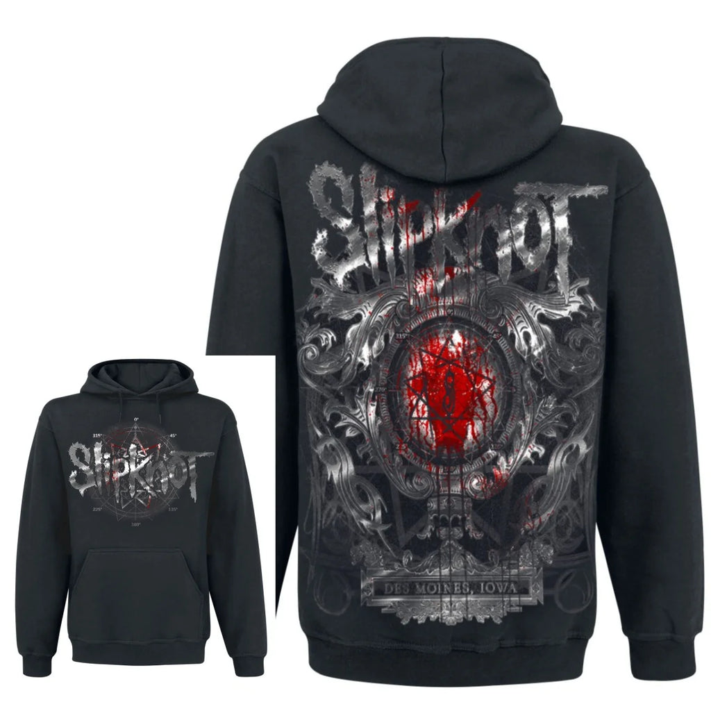 Slipknot Hoodies Pop 2026 New Sale Retro-style Band T-shirt for Both Men and Women Same Design for Both Genders