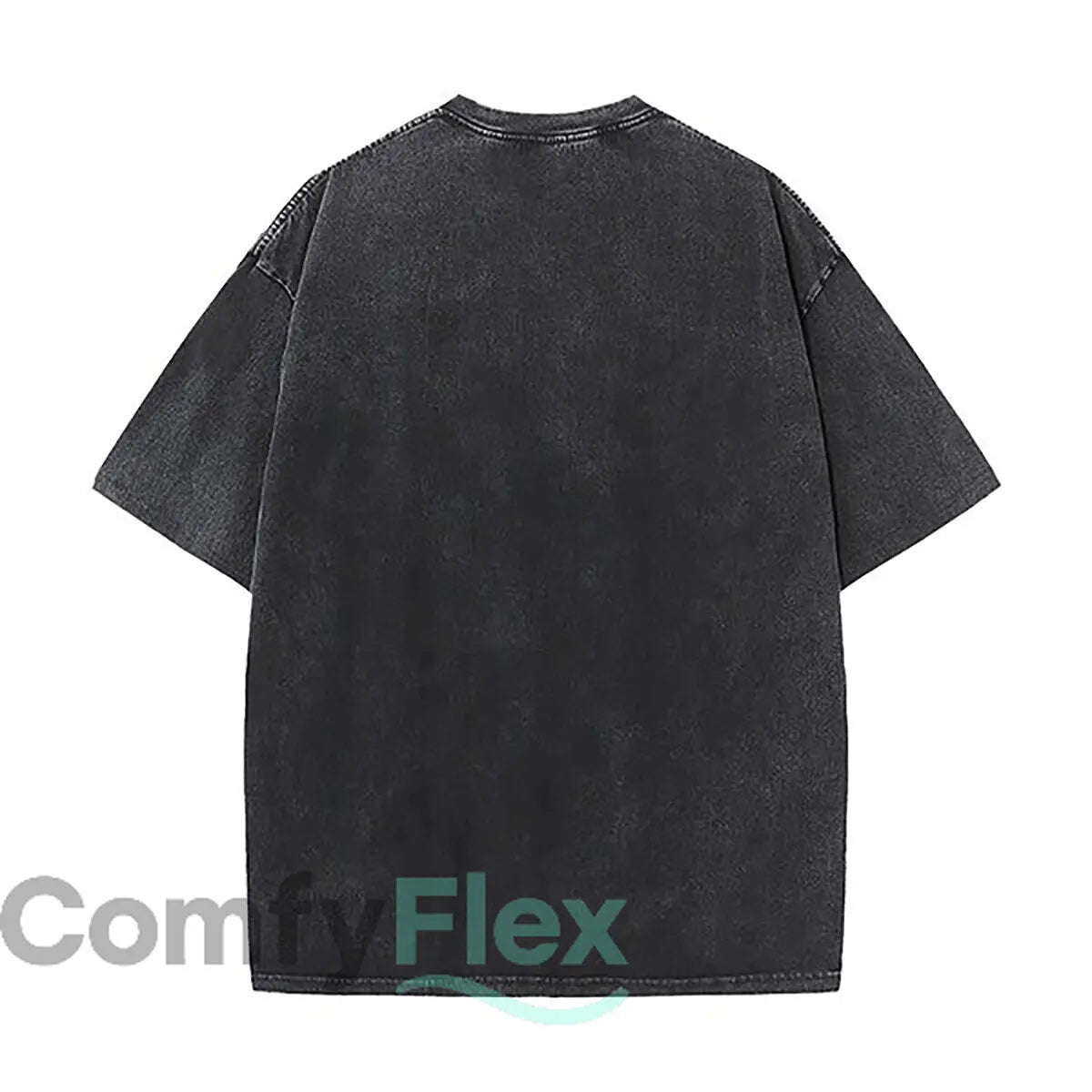 Good News Jesus Saves Christian Bible Verse Washed Vintage Short Sleeve Loose Streetwear Tee