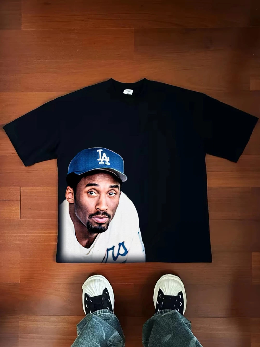 Klassieke basketbalster Kobe Bryant mannen vrouwen T-shirt print tshirt kleding streetwear tee katoen oversized Y2k hiphop zomer