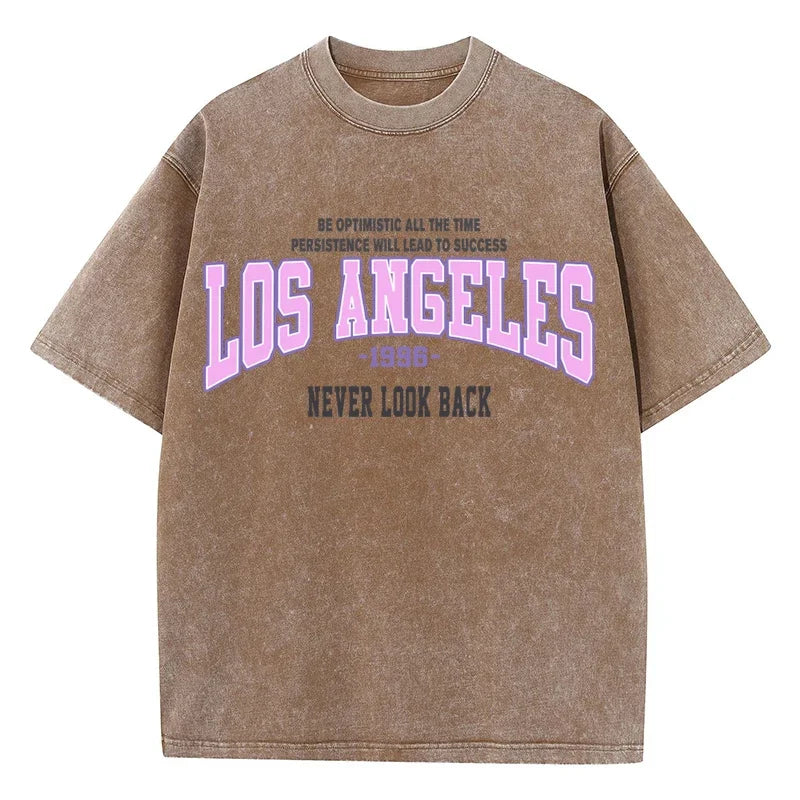 Los Angeles 1996 Washed Distressed Tee