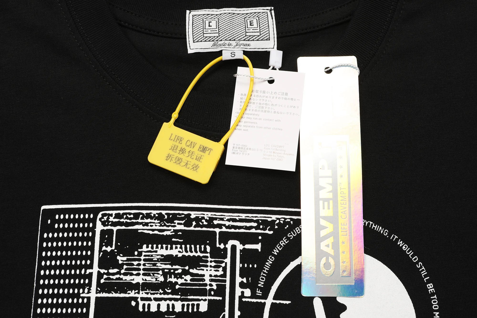 CAVEMPT Vintage T-Shirt Men Women High Quality CAV EMPT Spring and summer new print pattern round neck Top T Shirt Tee