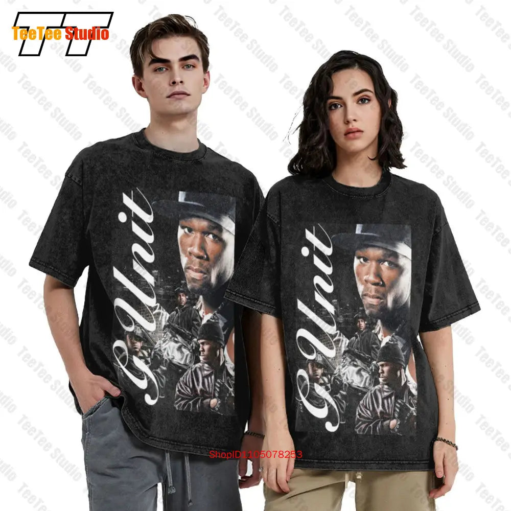 50 Cent G-Unit, Rapper Vintage Oversized T-Shirt 3CC9