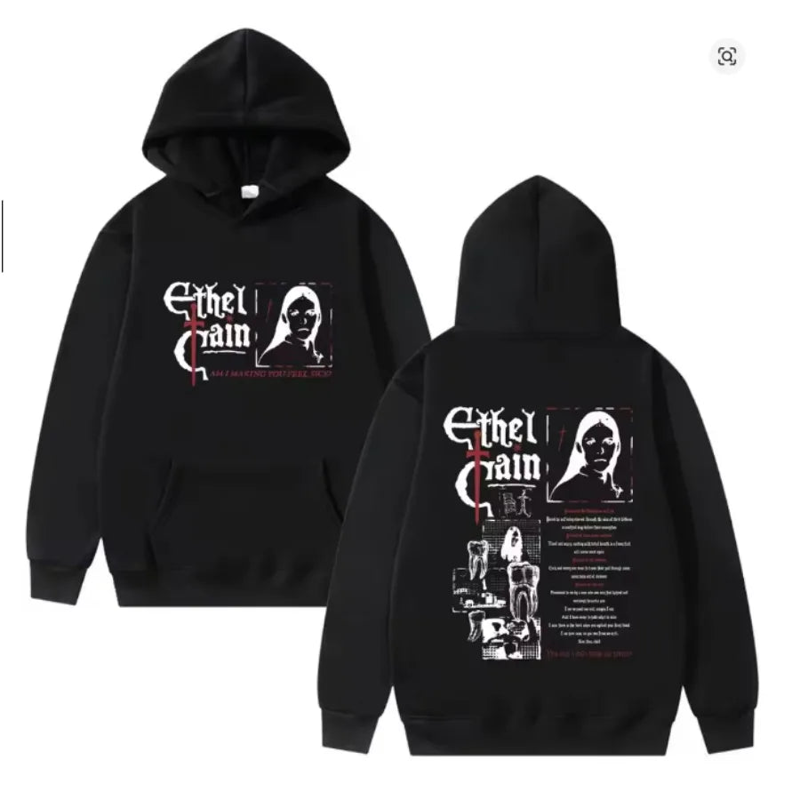 Ethel Cain If You Love Me Keep It To Yourself Hoodie Funny Men's Hoodie Harajuku Unisex Street Wear Fleece Pullover Sweatshirt