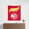 NBA Premium Hawks Printed Wall Hanging