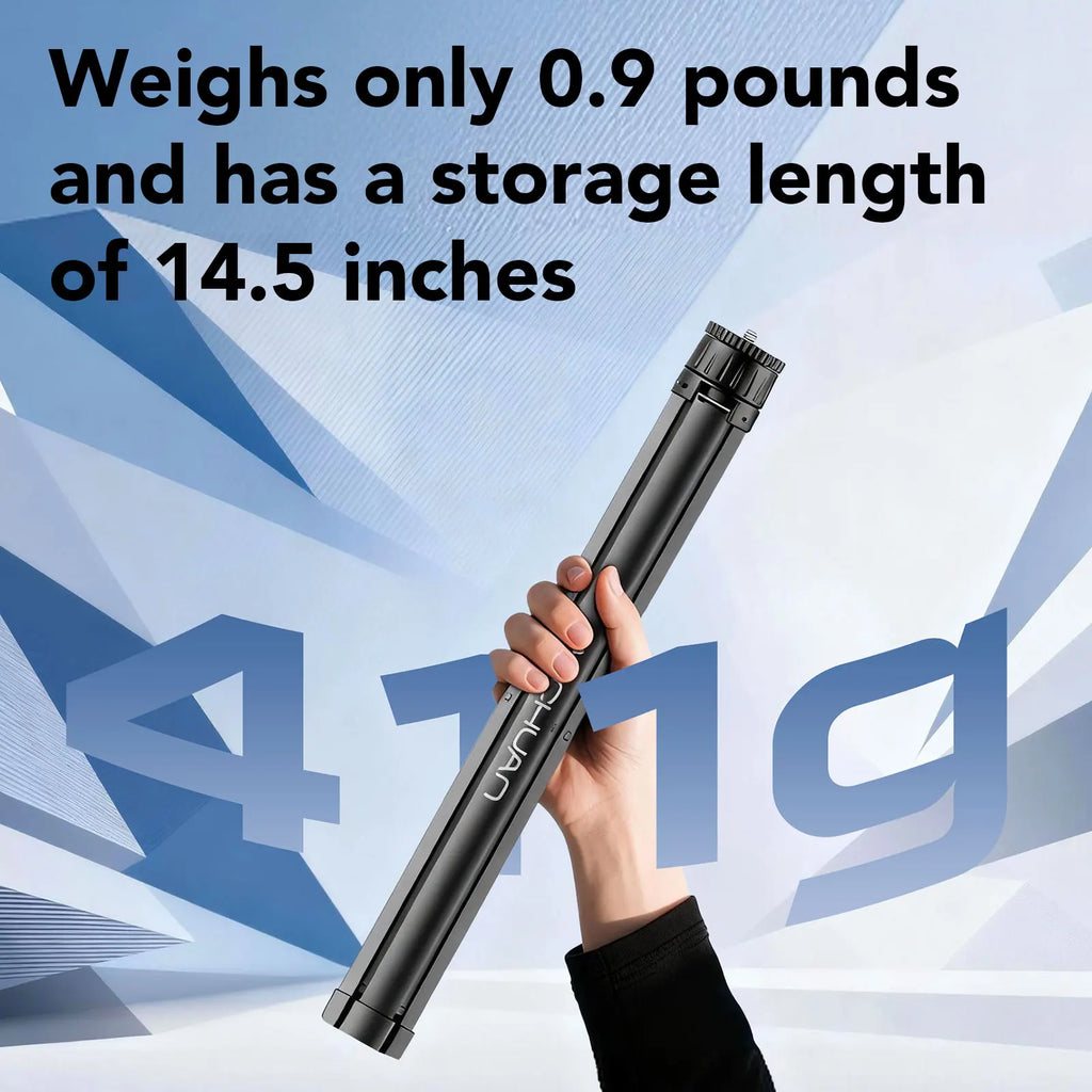 AOCHUAN 61 inch Aluminum Alloy Tripod 4/1 Threaded Interface Suitable For Any Device
