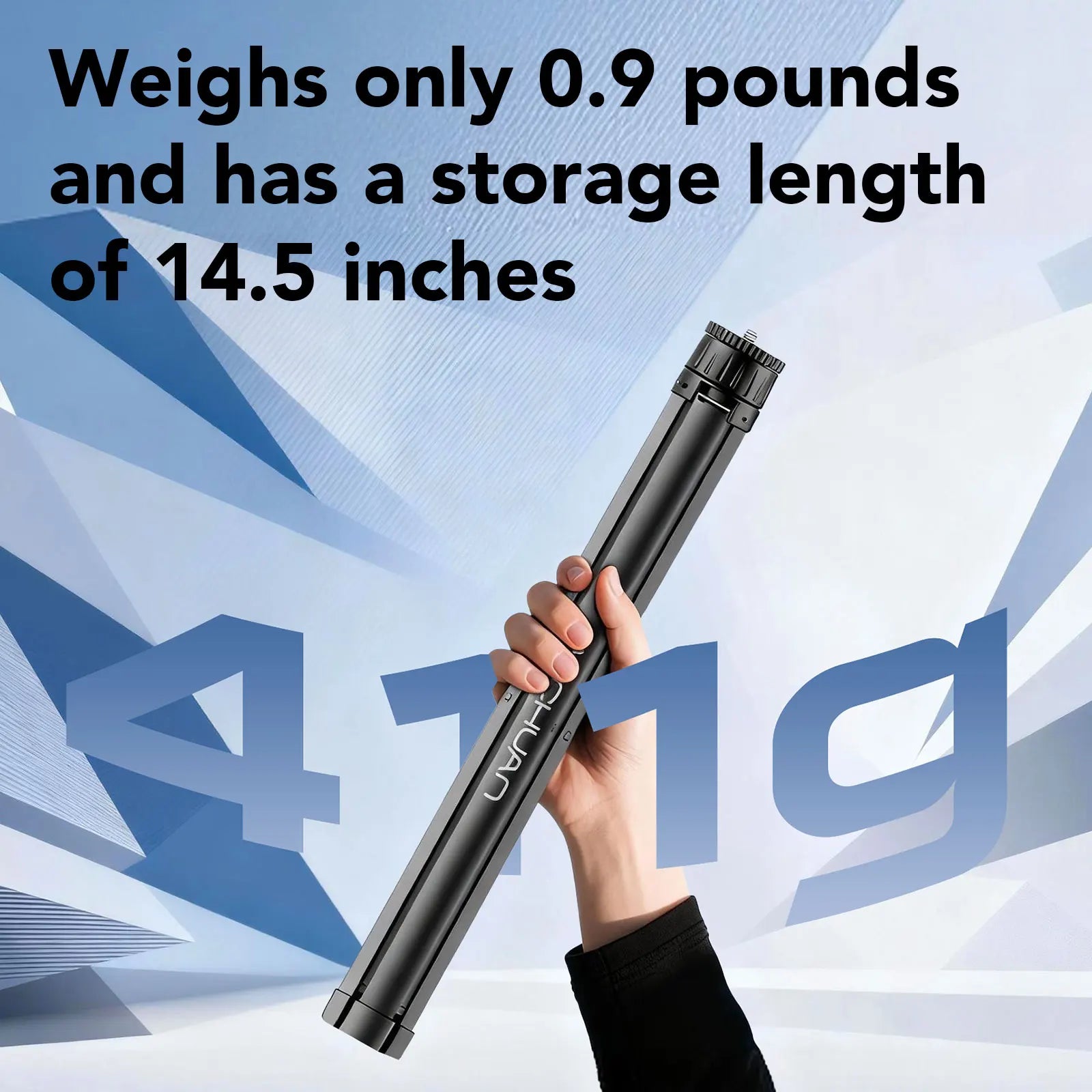 AOCHUAN 61 inch Aluminum Alloy Tripod 4/1 Threaded Interface Suitable For Any Device