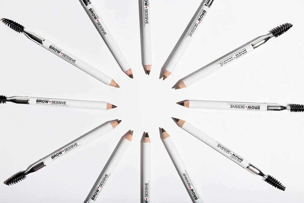 Brow-Sessive Brow Pencil, Ultra-Precise Dual Ended Spoolie Brush for Perfect Buidlable Blendable Shaping, Natural Lasting Shades for Every Brow, Cruelty-Free & Vegan - Taupe(Packaged)