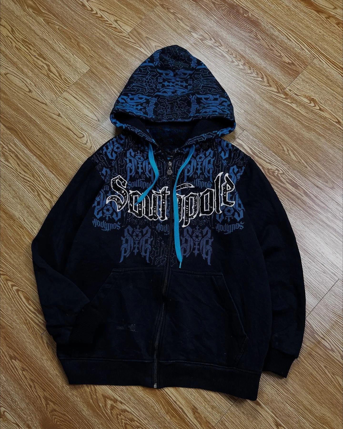 Explosions Hooded sweater Men American Retro Hip-Hop Street Graffiti Unisex Zipper Hoodie Fashion Printed Pattern Sweatshirt
