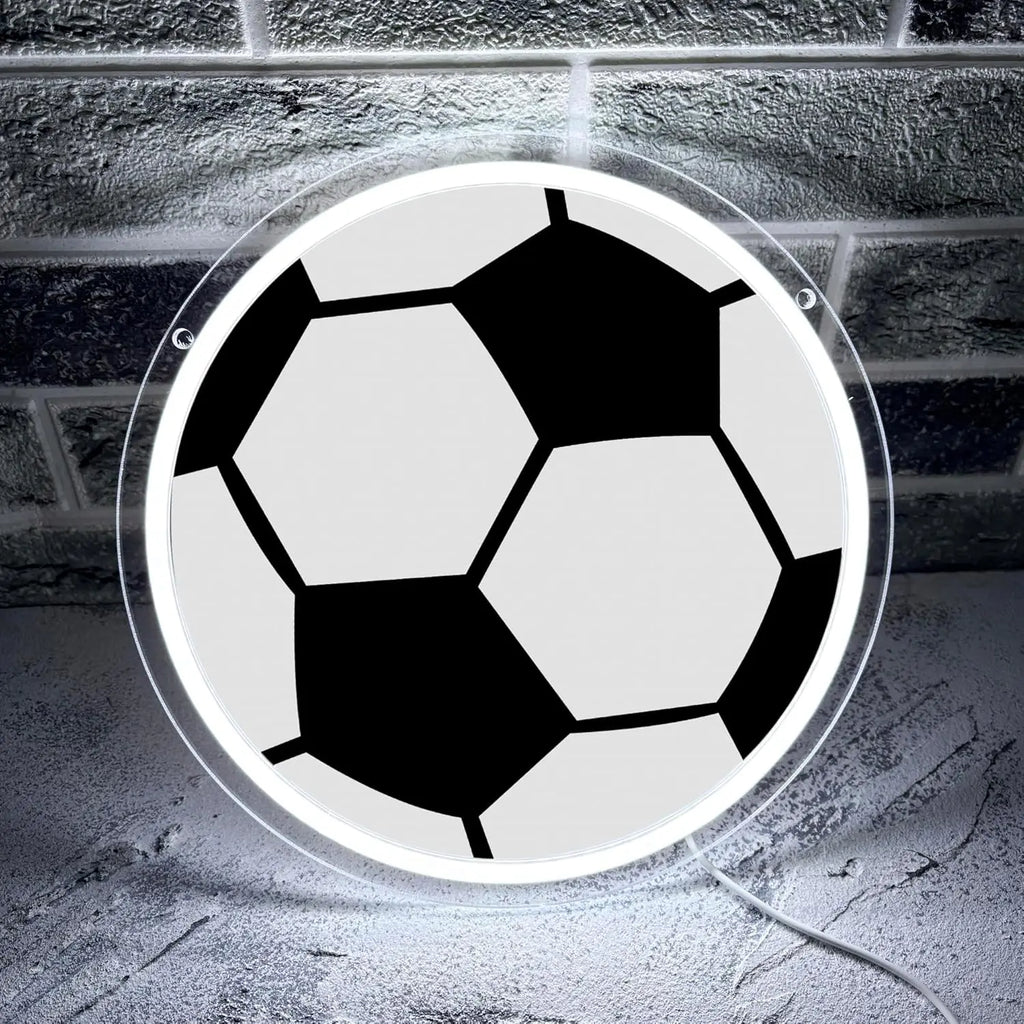 2026 Football Trophy Neon Sign Soccer USB LED Lights for Bar Gaming Room Bedroom Decoration Soccer Fans Gift Art Wall Light