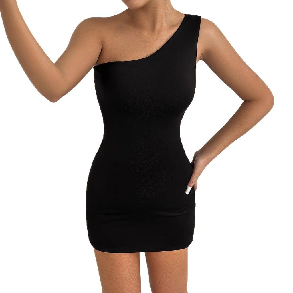 Sexy Off-Shoulder Hollow-Out Bodycon Dress