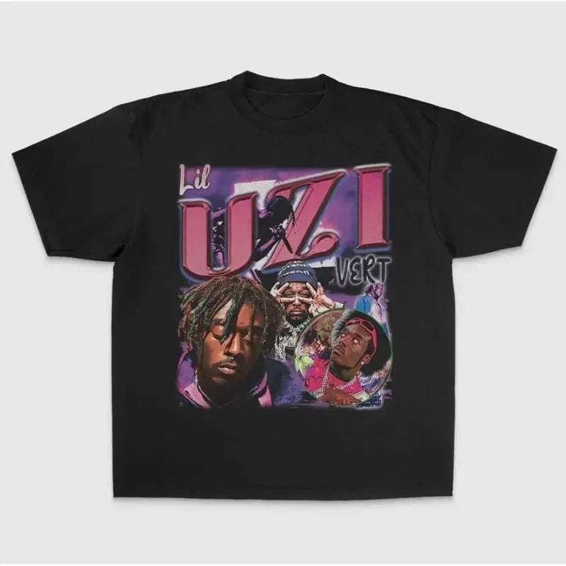 SALE Lil Uzi Vert T Shirt Classic Cotton S 5XL Black
