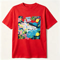 Italian Floral Mediterranean T-Shirt Ciao Bella Amalfi Coast Summer Tee Lemon Village Sailboat Positano Limoncello Travel Gift