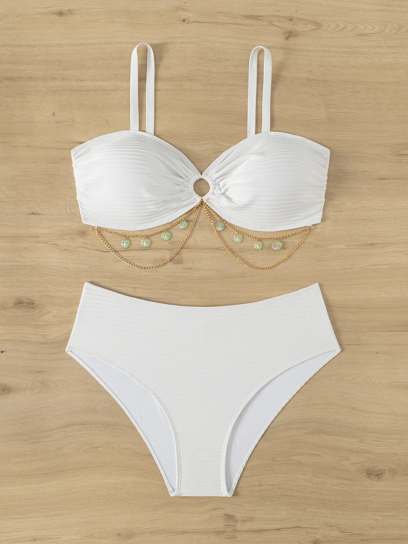 Women's Plus Size Swimsuits 2025 Two Piece Bikini Sets Bandage Sexy Swimwear Beach Bathing Suits Chubby Woman Swimsuits