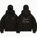 Sam Colby Signature Art Double Hood Warm Outdoor Men's Winter Casual Sweatshirt