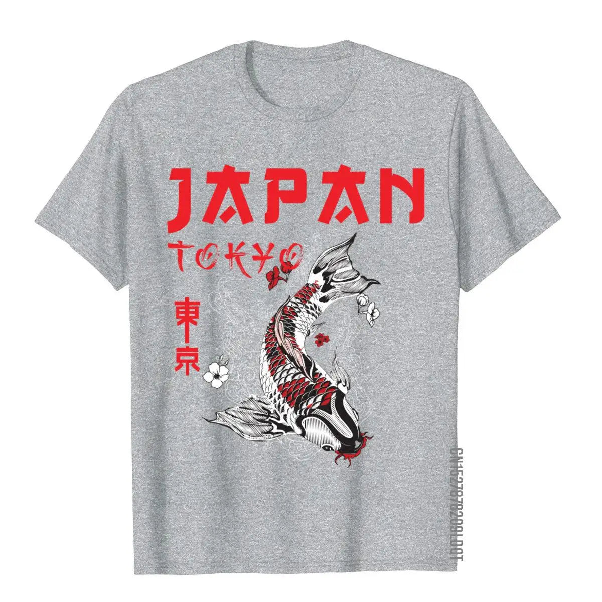 Japanese Fuji Dragon Yakuza Tokyo Koi Fish Customized Tops T Shirt For Men Cotton T Shirts Slim Fit Brand