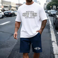 Summer Men's T-Shirt Set Casual O Neck Tees Tracksuit Gym Sports Jogging Clothes 2026 Single Mix and Match Short Sleeves Shorts