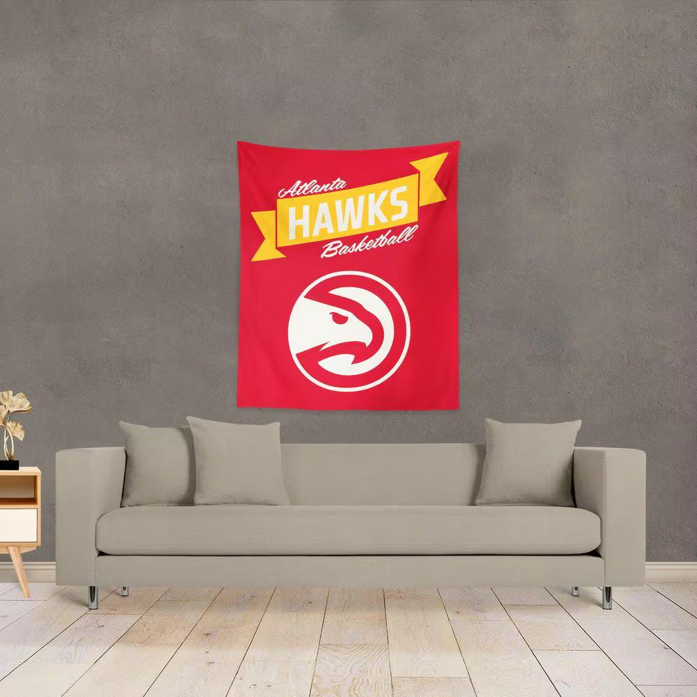 NBA Premium Hawks Printed Wall Hanging
