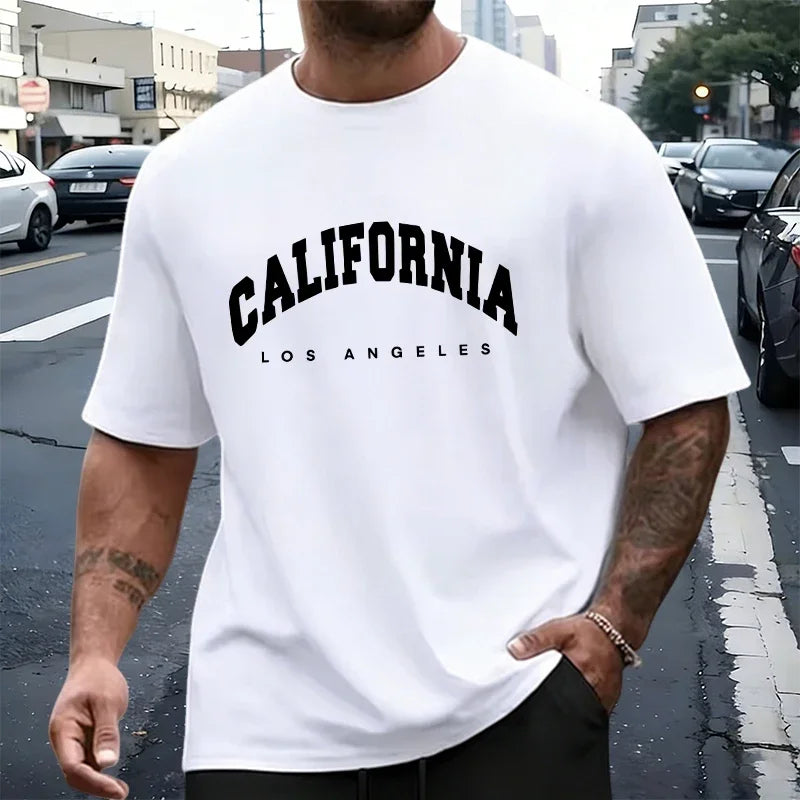 Men's T-Shirt Tracksuit Print Adult Sports Casual O Neck Short Sleeves Jogging Clothes Summer Street 2-Piece Set or Tees Shorts
