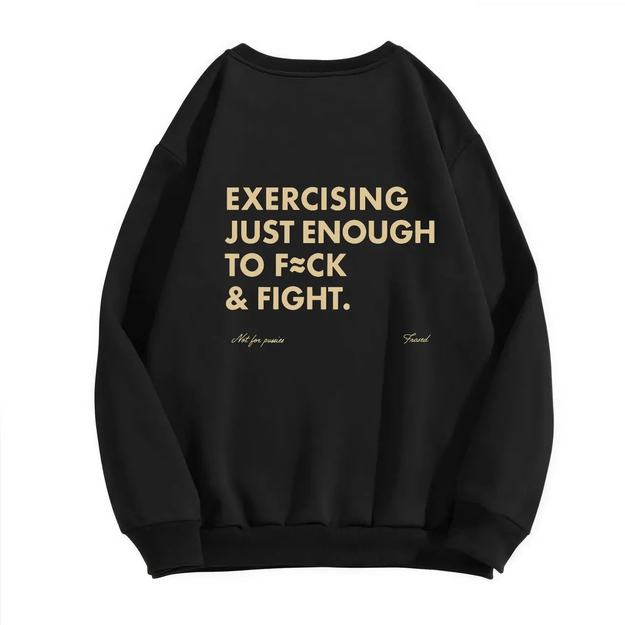 EXERCISING JUST ENOUGH TO F≈CK & FIGHT Funny Shirt for Men & Women, Gift for Her and Him Unisex T-shirt For Man And Woman, Tshir