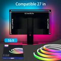 RGB Gaming Lights Strip Monitor Backlight LED Display Sync PC Screen Ambient Lighting APP Synchronization Decor Game Room Party