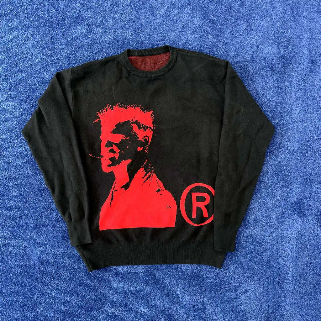 New 2022 Men Luxury Winter gentleman Classic Joy BRAD PITT Knit Casual Sweaters pullover Asian Plug Size High Drake #R31