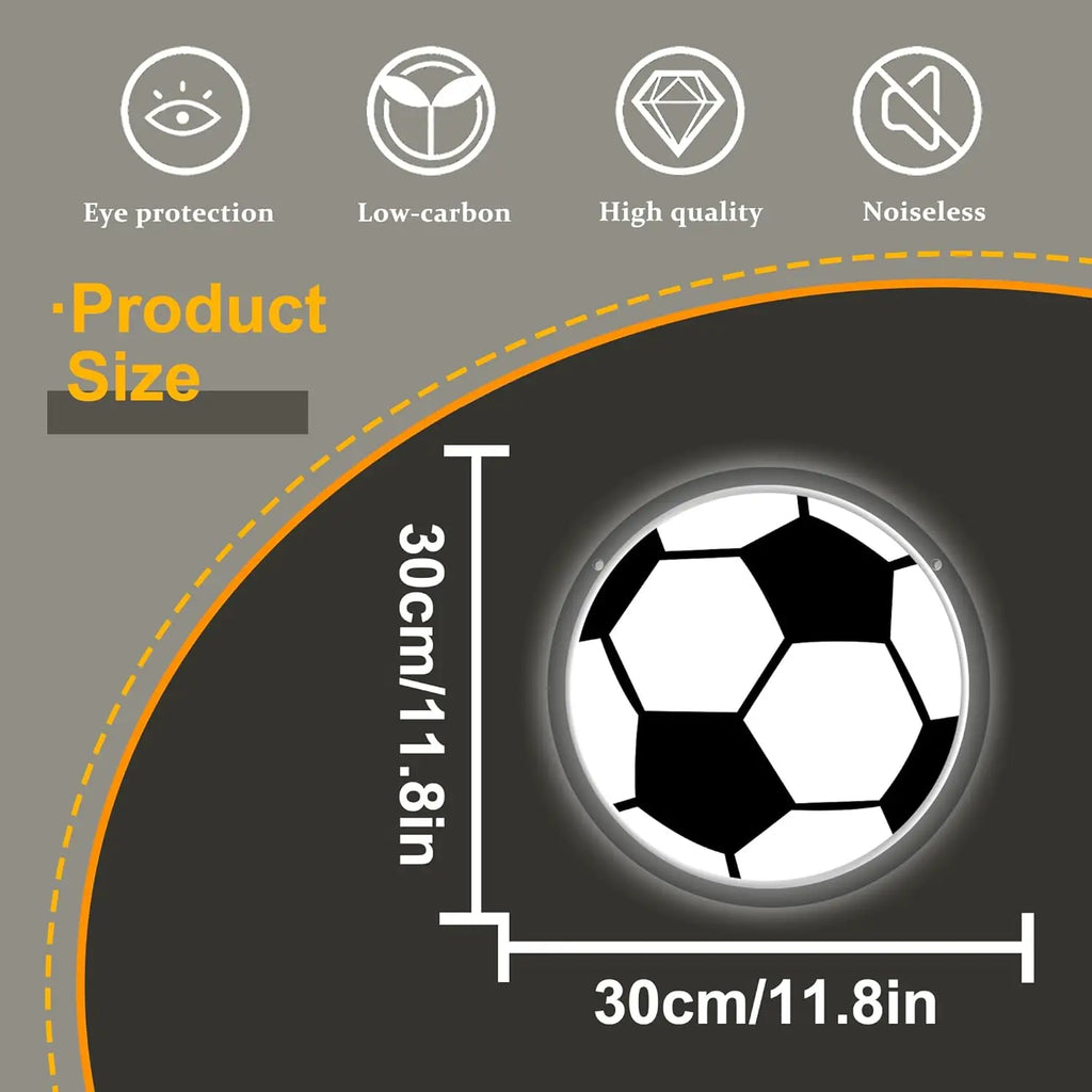 2026 Football Trophy Neon Sign Soccer USB LED Lights for Bar Gaming Room Bedroom Decoration Soccer Fans Gift Art Wall Light