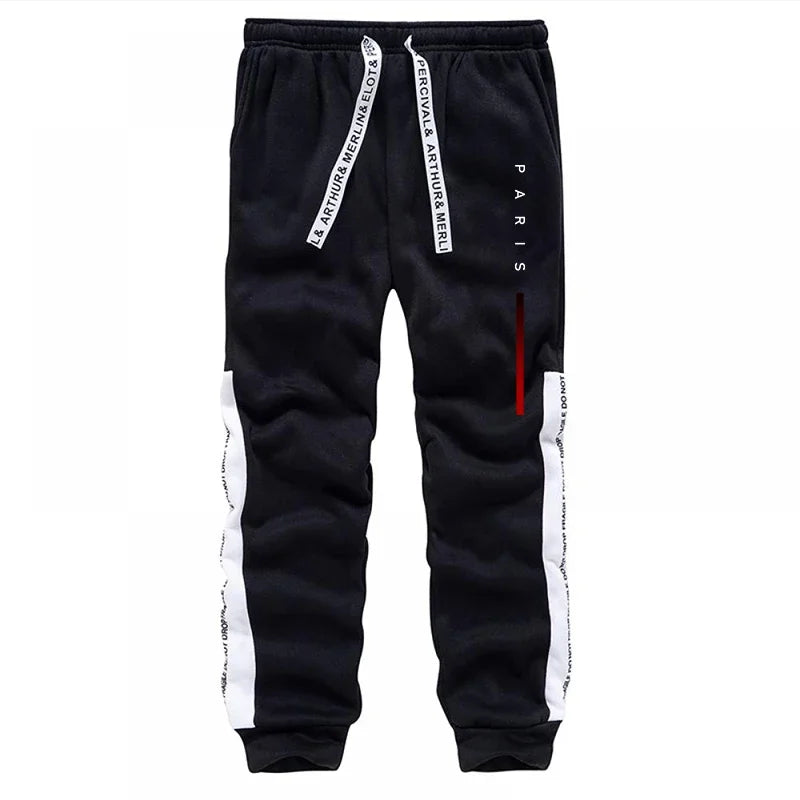 Men's Set Paris Fashion Hoodie and Sweatpants Streetwear Male All Season Daily Casual Sports Pullover Jogging Pants Tracksuit